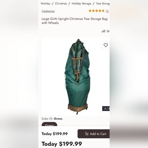Green Women's Drawstring Backpack Bag
